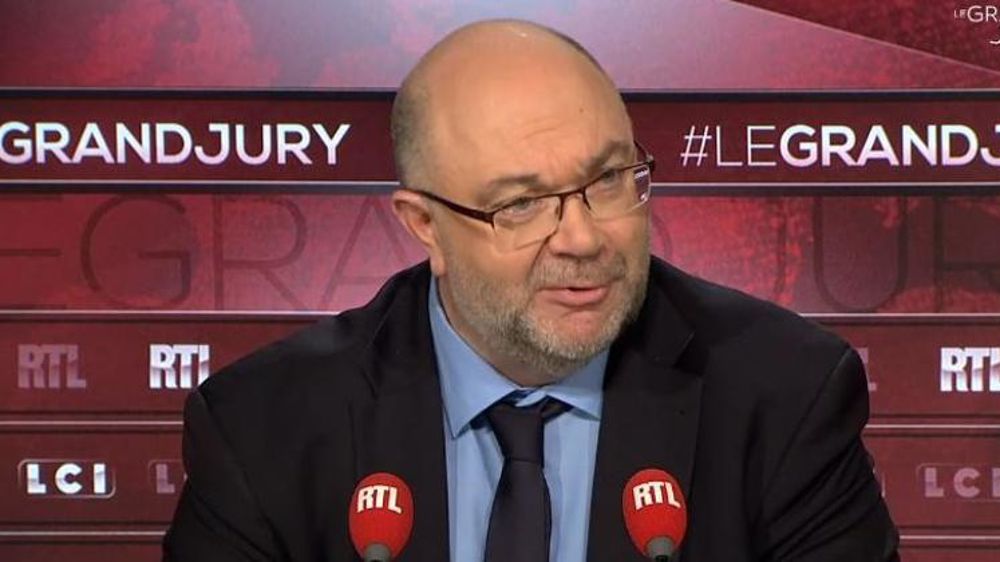 Stéphane Travert lors du Grand Jury RTL Le Monde LCI le 25 février 2018. © RTL / Le Monde / LCI