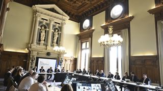 Le troisième comité national de pilotage consacré à la prévention du mal-être au sein des populations agricoles s'est tenu le 19 octobre 2022 au ministère de l’Agriculture. Le troisième comité national de pilotage consacré à la prévention du mal-être au sein des populations agricoles s'est tenu le 19 octobre 2022 au ministère de l’Agriculture.