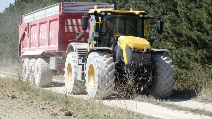 Essai tracteur JCB Fastrac iCon 4220 : le point technique