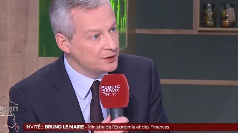 Bruno Le Maire, ministre de l’Économie, le 1er mars 2018 sur Public Sénat lors du Salon international de l’agriculture. © Public Sénat