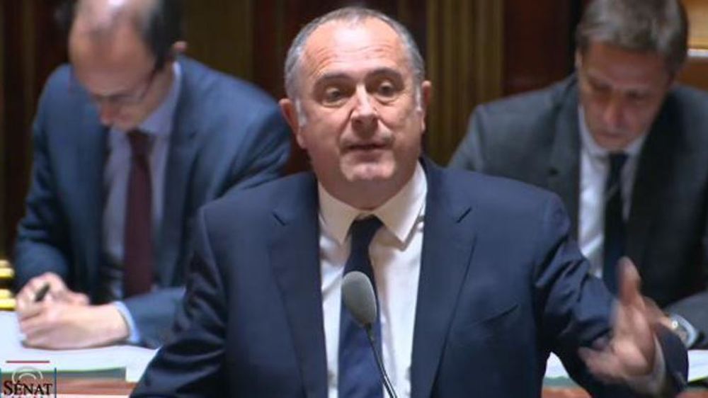 Didier Guillaume, le ministre de l’Agriculture, devant le Sénat le 21 mai 2019 lors de la séance des questions au gouvernement. © Public sénat