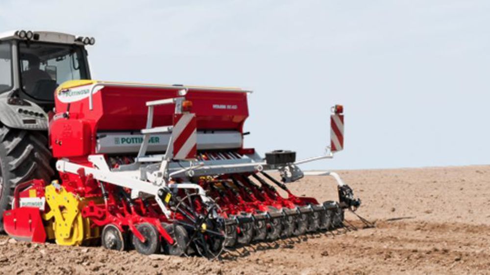La téléprocédure de demande d’aides ouvrira le 17 mai sur le site de FranceAgriMer. © Pöttinger