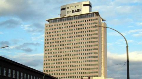 Siège de BASF à Ludwigshafen, en Allemagne. © Wikipédia Siège de BASF à Ludwigshafen, en Allemagne. © Wikipédia