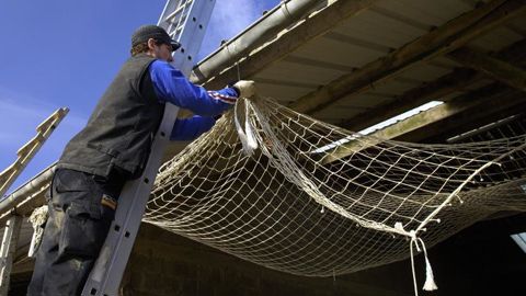 La prévention du risque de chute de hauteur fait partie des priorités du plan santé-sécurité de la MAS pour 2021-2025 (photo d’illustration). © Stéphane Leitenberger La prévention du risque de chute de hauteur fait partie des priorités du plan santé-sécurité de la MAS pour 2021-2025 (photo d’illustration). © Stéphane Leitenberger