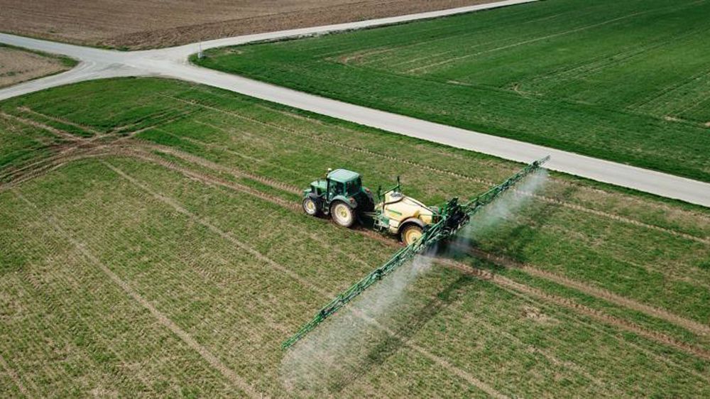 Pulvérisateur dans un champ de céréales (photo d’illustration). © Cédric Faimali/GFA