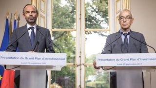 Édouard Philippe et Jean Pisani-Ferry. © Compte twitter @EPhilippePM Édouard Philippe et Jean Pisani-Ferry. © Compte twitter @EPhilippePM