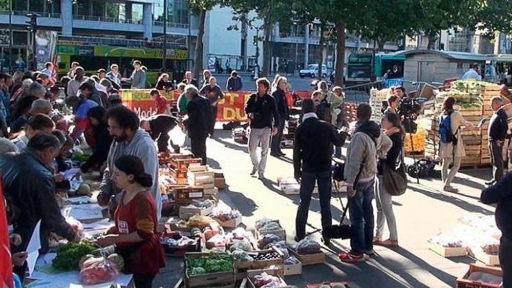 Vente organisée par le Modef en 2014. © T. Ddhelin/GFA