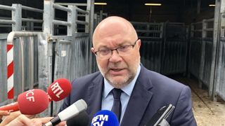 Stéphane Travert, ministre de l’Agriculture, en déplacement dans la Creuse le 29 août 2018. © Twitter/S. Travert Stéphane Travert, ministre de l’Agriculture, en déplacement dans la Creuse le 29 août 2018. © Twitter/S. Travert