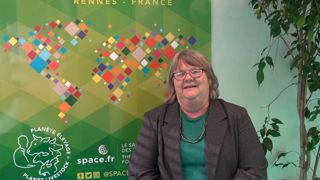 Ann Effland, économiste au ministère américain de l’Agriculture : « L’innovation est toujours bonne. » © I. Logvenoff/GFA Ann Effland, économiste au ministère américain de l’Agriculture : « L’innovation est toujours bonne. » © I. Logvenoff/GFA