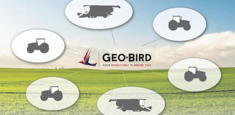 L'application Geo-Bird proposée par le groupe Agco est entièrement gratuite.