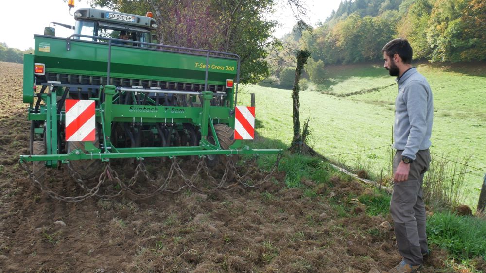 Frédéric Thiery, en cours d'installation dans le Lot, fait partie des premiers bénéficiaires de la Foncière agricole d'Occitanie.