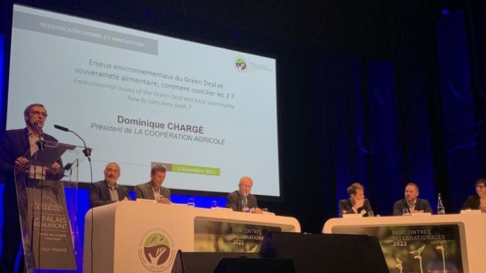 « L’enjeu est la mise en œuvre concrète sur le terrain de ces solutions, dont la complexité va demander énormément de temps et de moyens », a expliqué Dominique Chargé, président de LCA, aux Rencontes internationales de l’Afcome jeudi 3 novembre à Pau. © R. FOURREAUX