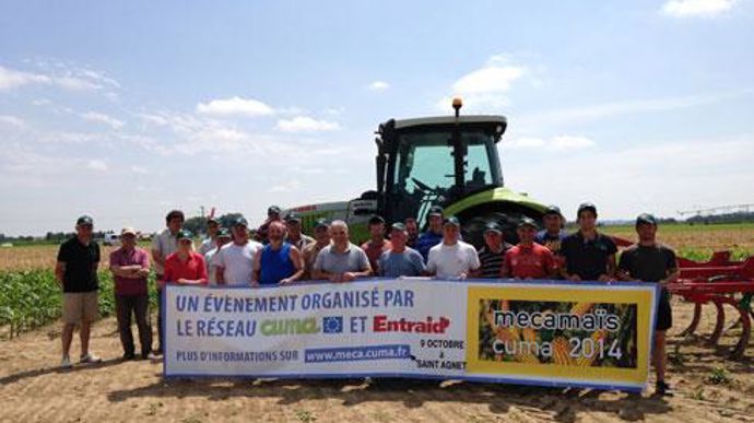 L'association des Cuma du bassin de l'Adour, organisateur de cette manifestation entièrement consacrée à la culture du maïs, espère accueillir 4 000 visiteurs, comme lors de l'édition 2012. © MECAMAÏS L'association des Cuma du bassin de l'Adour, organisateur de cette manifestation entièrement consacrée à la culture du maïs, espère accueillir 4 000 visiteurs, comme lors de l'édition 2012. © MECAMAÏS