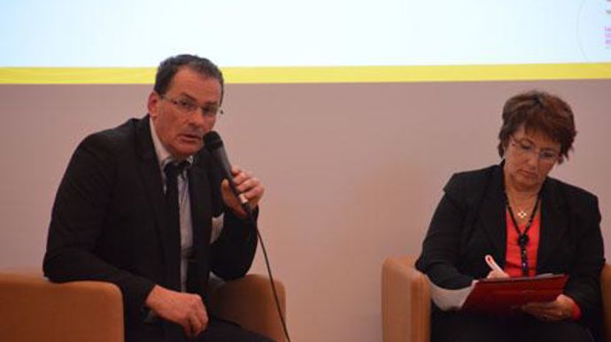 Jean-Louis Zwick, président d'Oqualim, souligne que la contrainte volontaire d'une certification telle qu'Oqualim doit trouver une valorisation sur les marchés. © Y. BOLOH Jean-Louis Zwick, président d'Oqualim, souligne que la contrainte volontaire d'une certification telle qu'Oqualim doit trouver une valorisation sur les marchés. © Y. BOLOH