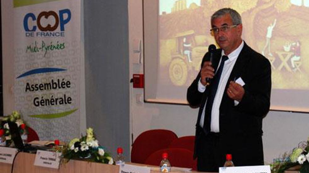 Jean-Pierre Arcoutel, président de Coop de France Midi-Pyrénées, s'inquiète du découragement des agriculteurs face aux nouvelles contraintes imposées par la directive nitrates. © F. JACQUEMOUD Jean-Pierre Arcoutel, président de Coop de France Midi-Pyrénées, s'inquiète du découragement des agriculteurs face aux nouvelles contraintes imposées par la directive nitrates. © F. JACQUEMOUD Jean-Pierre Arcoutel, président de Coop de France Midi-Pyrénées, s'inquiète du découragement des agriculteurs face aux nouvelles contraintes imposées par la directive nitrates. © F. JACQUEMOUD Jean-Pierre Arcoutel, président de Coop de France Midi-Pyrénées, s'inquiète du découragement des agriculteurs face aux nouvelles contraintes imposées par la directive nitrates. © F. JACQUEMOUD