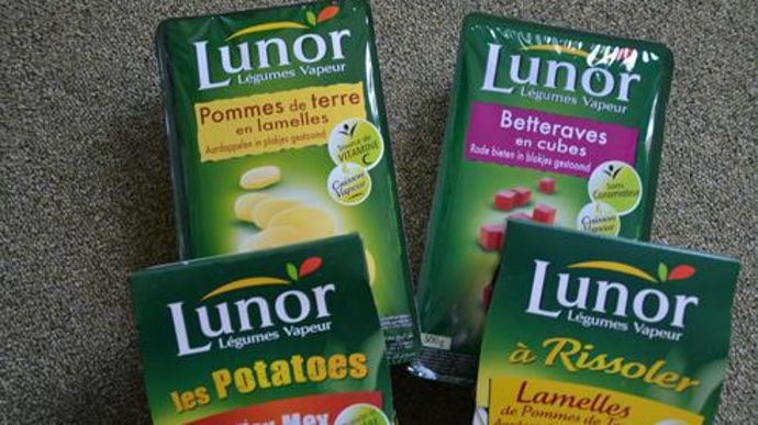 La coopérative transforme 140 000 t de légumes par an, sous la marque Lunor. © BALLANDONNE La coopérative transforme 140 000 t de légumes par an, sous la marque Lunor. © BALLANDONNE