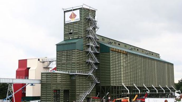 Le silo de Rouvignies devrait permettre d'expédier 400 000 tonnes de céréales par an. © B. CAILLIEZ Le silo de Rouvignies devrait permettre d'expédier 400 000 tonnes de céréales par an. © B. CAILLIEZ