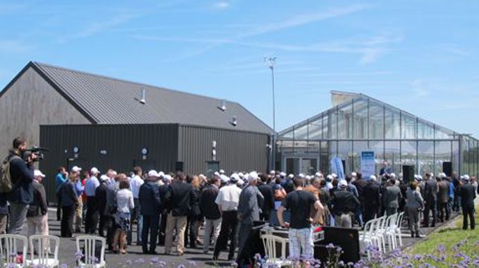 Goëmar a réuni ses partenaires le 5 juillet sur son site du parc Atalante de Saint-Malo (Ille-et-Vilaine). © R. FOURREAUX Goëmar a réuni ses partenaires le 5 juillet sur son site du parc Atalante de Saint-Malo (Ille-et-Vilaine). © R. FOURREAUX