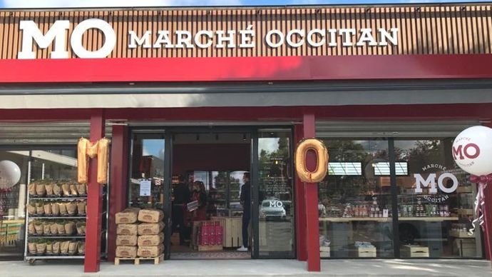 À l’image de la boutique de Balma (Haute-Garonne), tous les magasins alimentaires de proximité d’Arterris prendront l’enseigne Marché Occitan d’ici cinq ans. © ARTERRIS