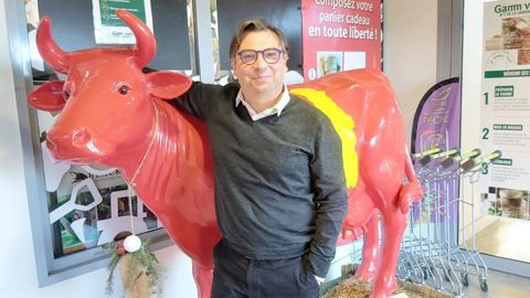 En choisissant Guillaume Dhérissard, le conseil d’administration a misé sur la continuité de la politique menée par cette coop originale, devenue SAS de l’économie sociale et solidaire en 2020. ©  FERMES DE FIGEAC