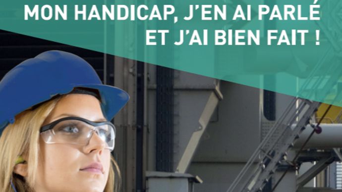 Une campagne de communication a été lancée sur tous les sites pour une vraie prise de conscience et une meilleure compréhension de la diversité du handicap.