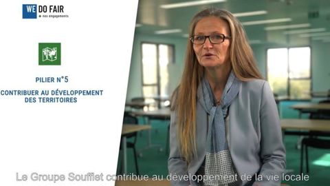 Laurence Le Marchand présente dans une vidéo, postée sur la chaîne YouTube de Soufflet, les cinq piliers de la démarche RSE du groupe pour laquelle celui-ci a reçu plusieurs reconnaissances de la part d’EcoVadis, spécialiste mondial de l’évaluation de la RSE .