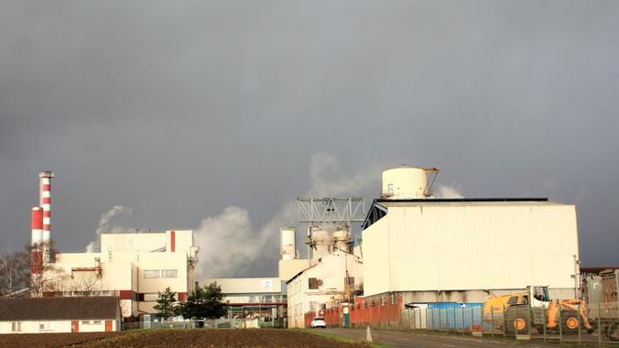 Les sucreries du groupe terminent la campagne d’arrachage avec un rendement moyen inférieur de 26 % à sa moyenne historique. © B. CAILLIEZ