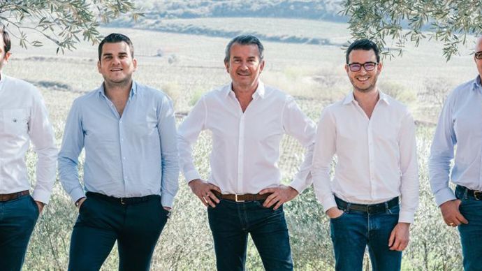 Romain, Yann, Thierry, Willy et Luc : cinq Frayssinet à la tête de l’entreprise.