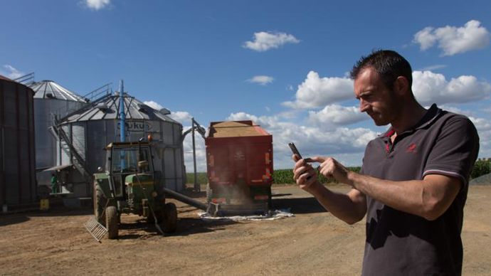 66,9 % des sièges d’exploitation sont en 2020 couverts par la 4G, contre 41,7 % en 2019. © SÉBASTIEN CHAMPION