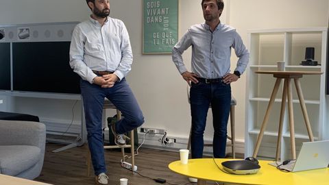 Vincent Guilhem de Pothuau, directeur général, et Pierre-Antoine Foreau, président de ComparateurAgricole.com. © R. FOURREAUX