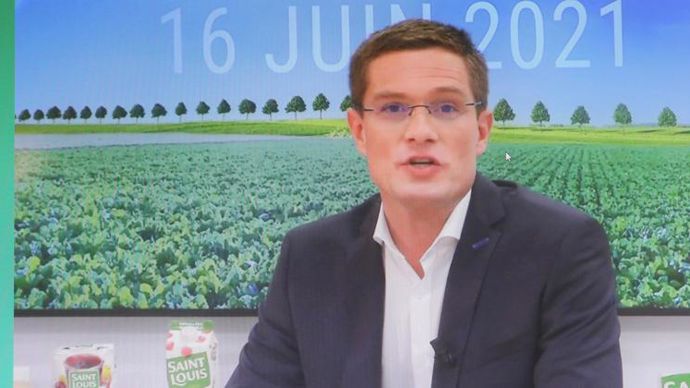 « Notre objectif est d’atteindre 135 jours de campagne dans nos sucreries lors de la campagne 2022 », informe Thomas Nuytten, directeur du service betteravier de Saint Louis Sucre. © B. CAILLIEZ