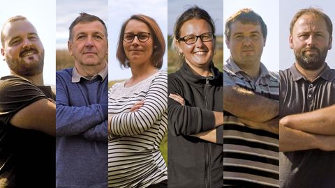 Six agriculteurs, adhérents de Terres du Sud, répondent dans une vidéo aux questions des consommateurs et témoignent de leur passion pour leur métier et de leur engagement à bien faire. © TERRES DU SUD