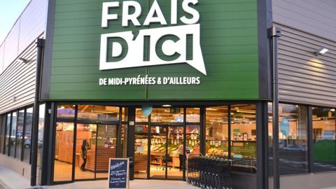 Le premier magasin Frais d’ici, créé par les coopératives Arterris, Fermes de Figeac, Val de Gascogne et Vivadour, avait ouvert le 15 octobre 2014 à Portet-sur-Garonne (Haute-Garonne). © F. JACQUEMOUD