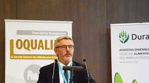 Pour Jean-Luc Cade, président de Coop de France Nutrition animale, « les challenges auxquels nos matières premières doivent répondre s’additionnent d’année en année ». © Y. BOLOH