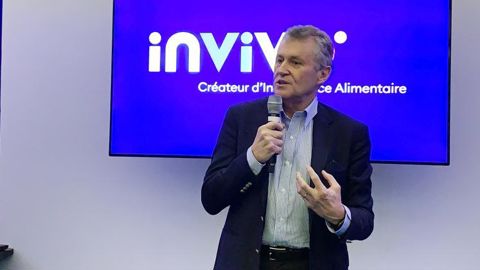 « Aladin by Agora peut très bien devenir Aladin by Agravis », a déclaré Thierry Blandinières, DG d’InVivo. © L. PETIT