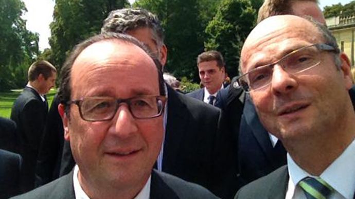 Les 110 lauréats, dont Olivier Parent, DG de Chamtor (en photo), et Jean-Marc Ferullo, directeur de la division biotechnologies du groupe Soufflet, ont été reçus à l'Elysée par le président de la République le 23 juillet dernier. Les 110 lauréats, dont Olivier Parent, DG de Chamtor (en photo), et Jean-Marc Ferullo, directeur de la division biotechnologies du groupe Soufflet, ont été reçus à l'Elysée par le président de la République le 23 juillet dernier.