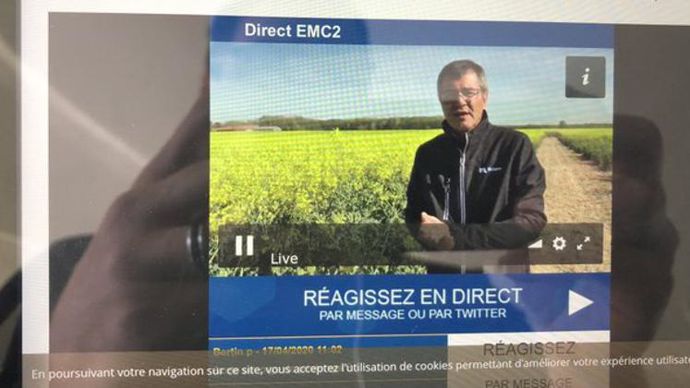 L’interaction avec les adhérents a bien fonctionné avec 35 à 45 min de discussion.