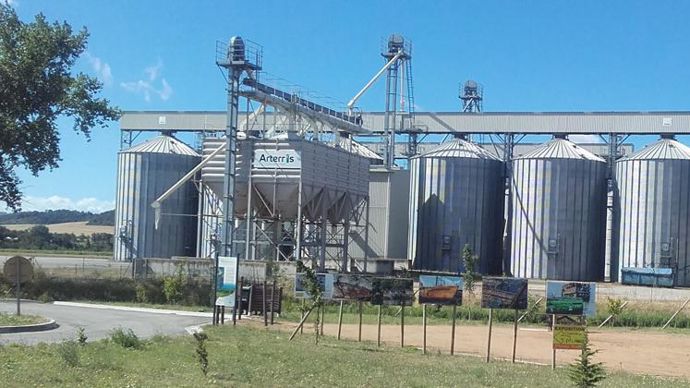 La plupart des légumes secs qui seront transformés en farines seront collectés auprès des adhérents d’Arterris. © ARTERRIS