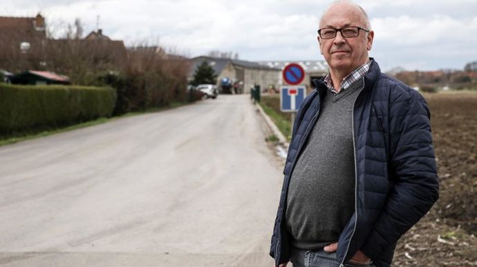 Régis Ledein, cogérant de l’entreprise de négoce de céréales et pommes de terre : « Pour assurer une bonne transition, je vais accompagner pendant quelques mois, les équipes de La Flandre. » © D. PAILLARD