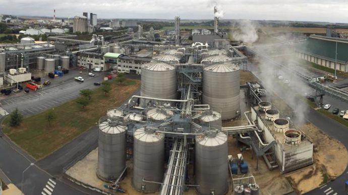 Sur le site de Cristal Union à Bazancourt (Marne), 4 M€ ont été investis pour réduire les émissions de CO2 de 65 000 t/an.