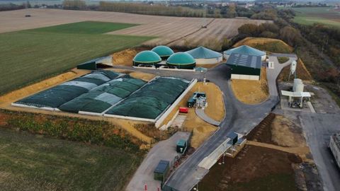 Le méthaniseur collectif de Maizeray (Meuse) faisait partie des projets d’EMC2 déjà bien avancés après le lancement de celui de Landres, en Meurthe-et-Moselle (photo).