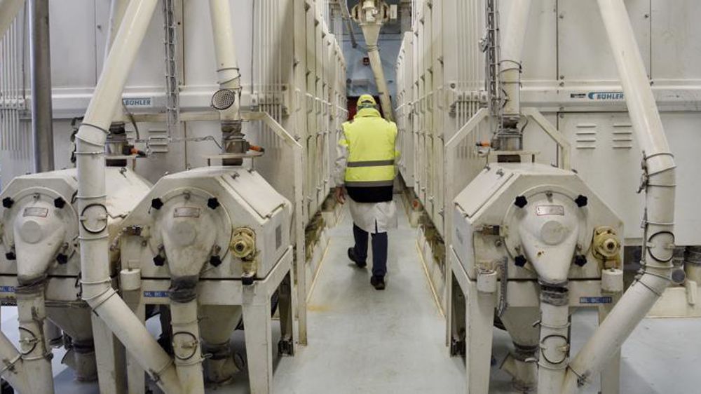La flambée des cours du blé, « premier poste de coût des entreprises », se cumule par ailleurs avec les augmentations du prix de l’électricité pour alimenter les moulins. © C. FAIMALI