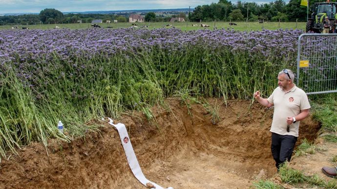 L’agriculture est le seul secteur capable de stocker du carbone, expliquent les responsables d’Agrial. Le sujet a été exposé notamment lors des journées Grand-Angle d’Agrial (photo). © A. DUFUMIER