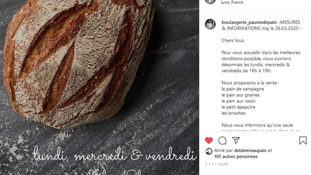 Boulangerie Paume de Pain