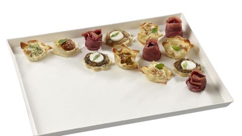 Plateau Solia  en pulpe de canne aux dimensions Gastronorme