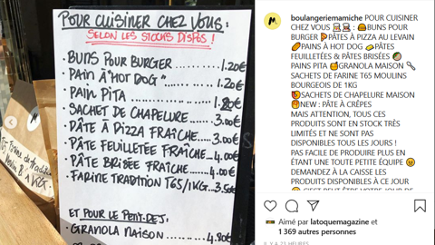 Boulangerie Mamiche