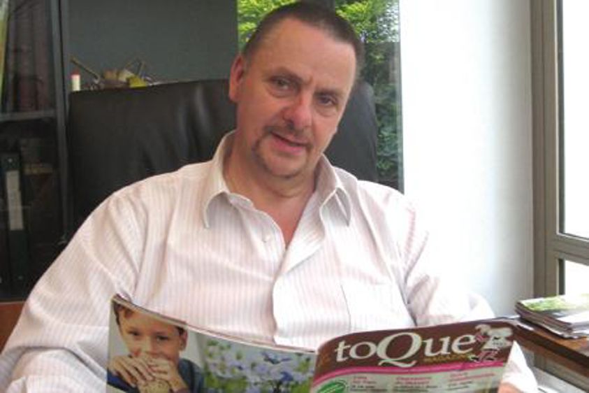 Frédéric Lescieux, le nouveau président de la Confédération nationale des artisans pâtissiers, chocolatiers, confiseurs, glaciers et traiteurs de France Frédéric Lescieux