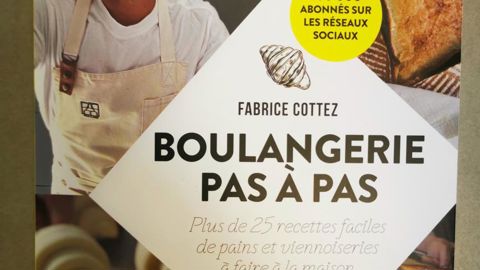 Fabrice Cottez, Boulangerie Pas à Pas, sort son livre de 25 recettes