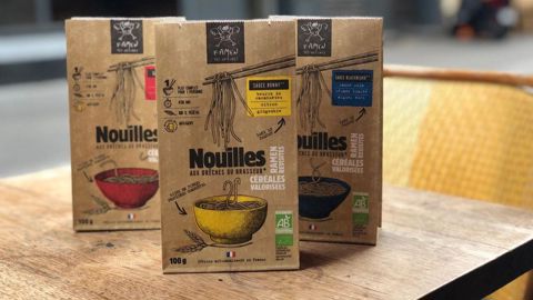 Des nouilles aux drêches