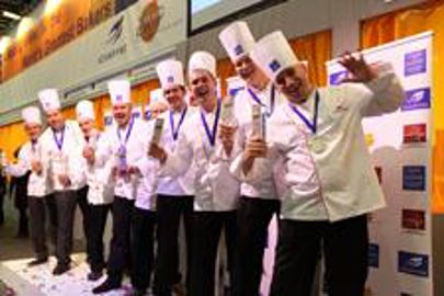 Les Pays-Bas, la Suède et la Pologne se sont qualifiés pour la finale de la Coupe Louis Lesaffre (image Clémentine Béjat) Equipes qualifiées pour la Coupe Louis Lesaffre lors du Sirha 2011 (image Clémentine Béjat)